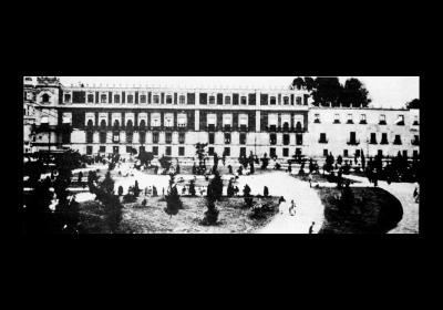 Centro Histórico de la Ciudad de México a inicios del siglo XX.
